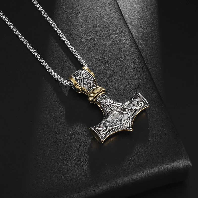 Горячая распродажа винтажный стиль викингов кельтский Тор тонкий амулет