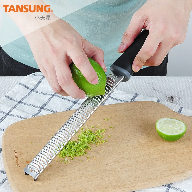 Измельчитель для сыра терка из нержавеющей стали лимона Zester цитрусовых имбиря