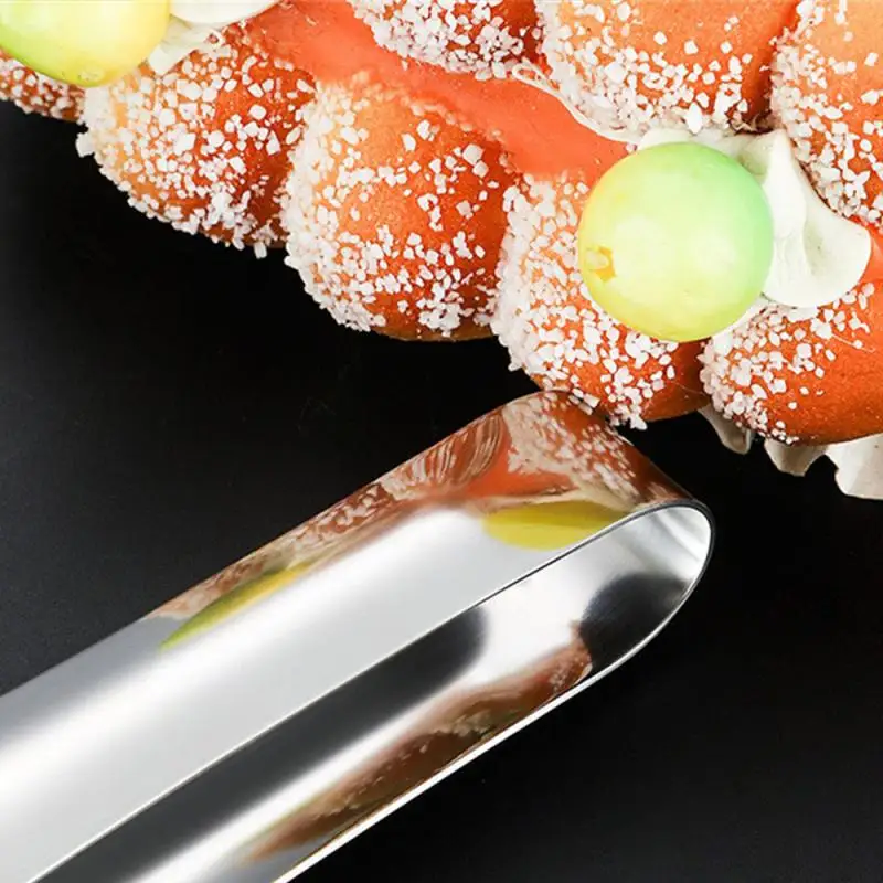 Щипцы для барбекю Нескользящие кухонные прищепки из нержавеющей стали в форме