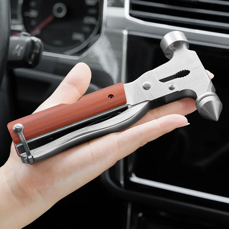 

ATsafepro Car Safety Hammer Car Self-defense Escape Hammer Car Life-saving Hammer Home Fire Hammer Window Breaker Artifac