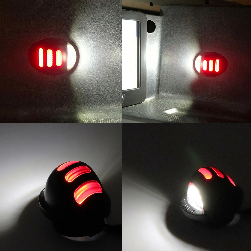 Освещение номерного знака автомобиля, 2 шт., для Ford F150 F-150 F-250 F-350 F-450 F 150 250 350 450, светодиодный автомобильный фонарь, новый
