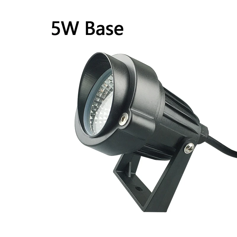 

Уличный садовый ландшафтный светильник, 3 Вт, 5 Вт, 10 Вт, 110 В переменного тока, в, 12 В постоянного тока, светодиодная лампа для газона, COB, водонепроницаемый светодиодный светильник, освещение для сада