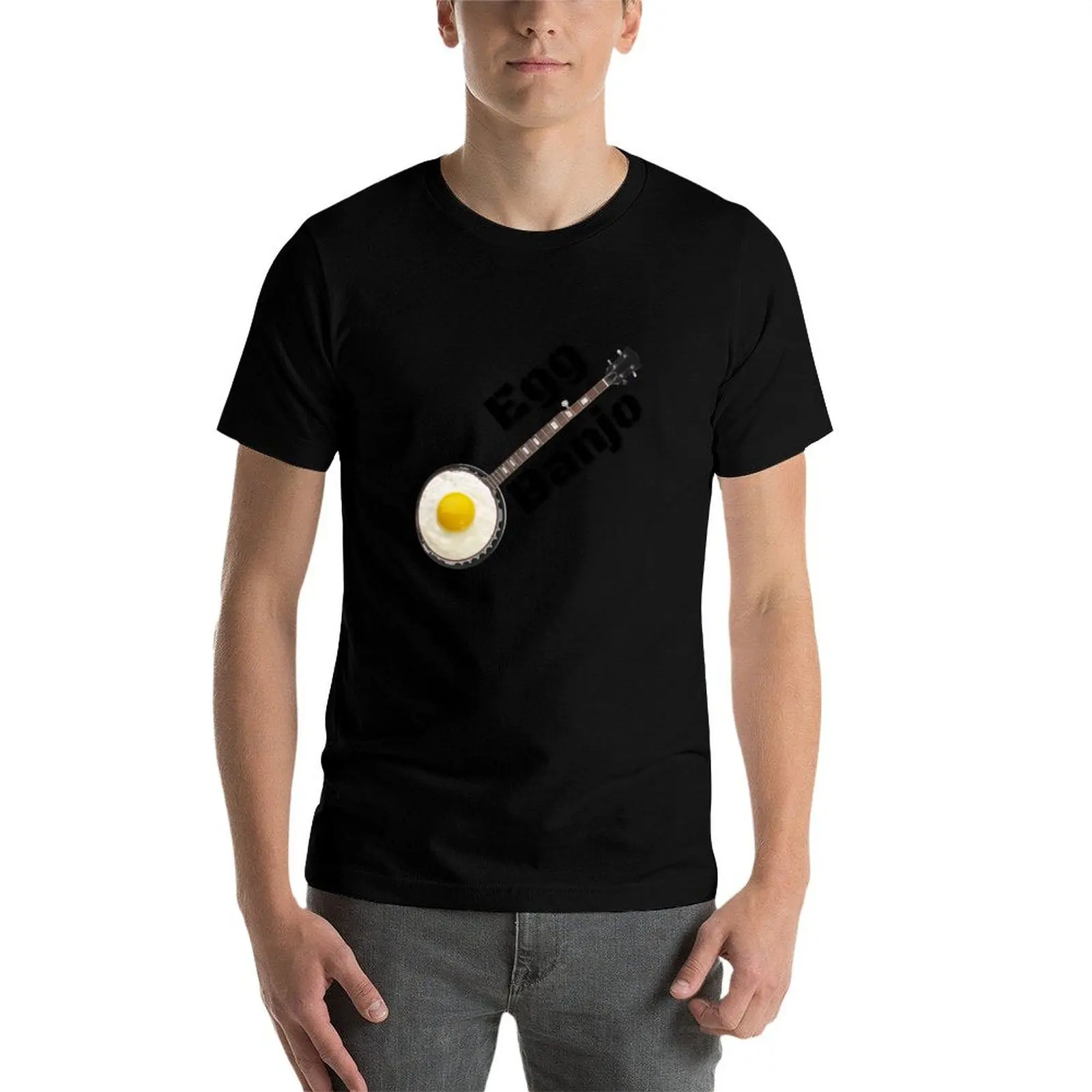 Фото Футболка Egg Banjo для фитнеса, быстросохнущая, с короткими рукавами №3