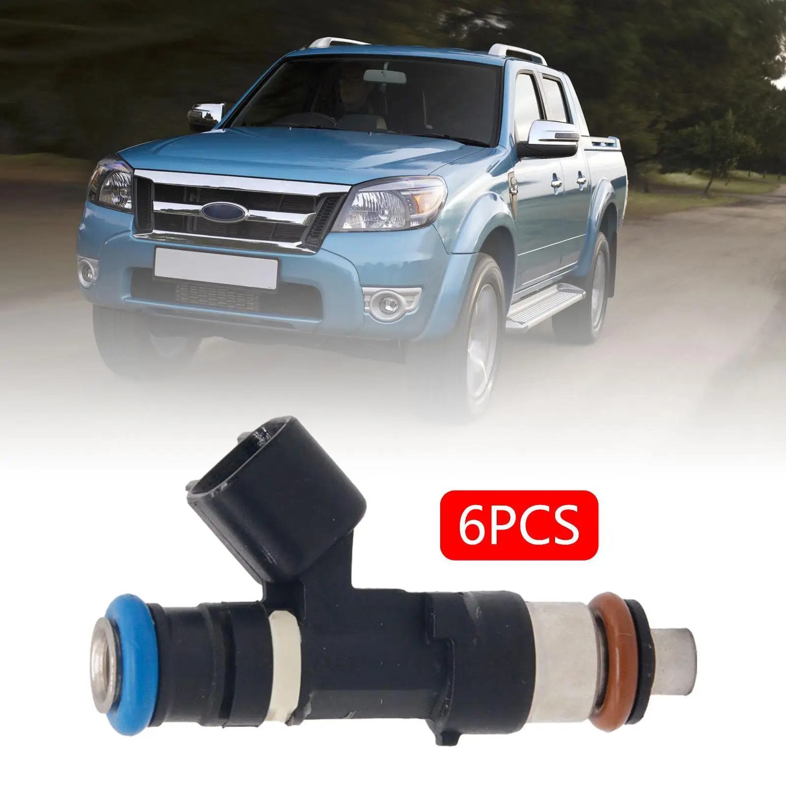 6 топливных форсунок cm5110 5L2Z9F593CB для Ford 4.0L 2005-2010 гг.