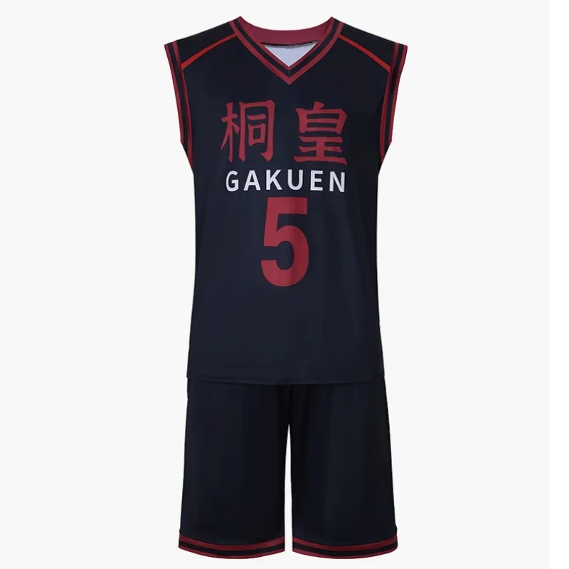 Фото Kuroko no Basket Basuke аниме косплей униформа SEIRIN баскетбол Кагами Тайга комплект Джерси спортивная одежда футболка шорты костюм 2025 №3