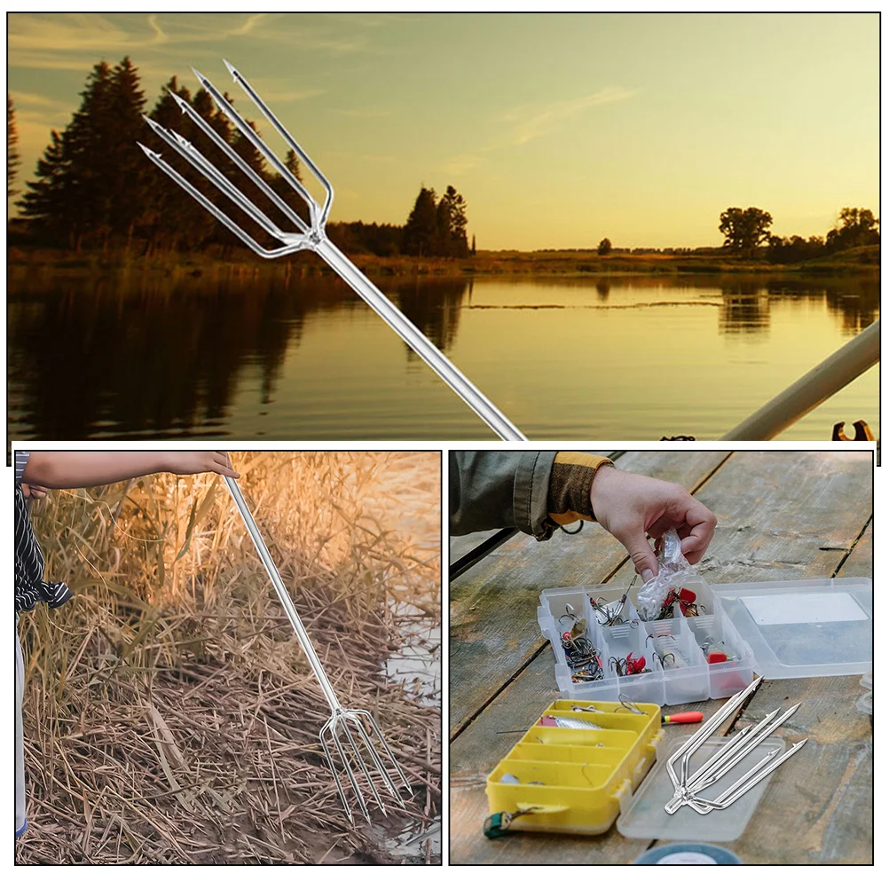 Рыболовный инструмент вилочные крючки выгибающая лягушка рыболовный крючок