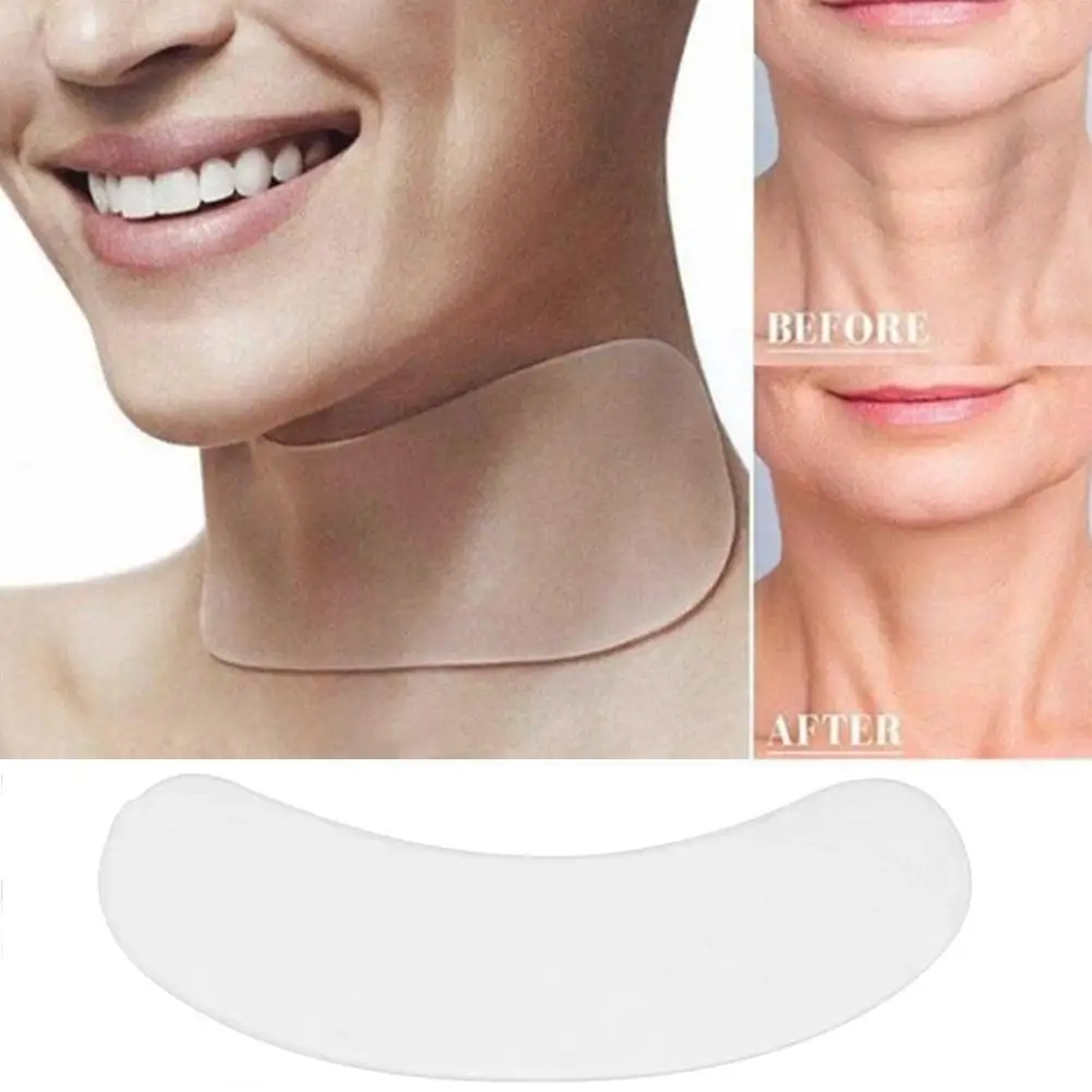 

1pc Reusable Anti Wrinkle Chest Sticker Silicon Transparent Neck Care Skin Silica Gel Sticker Removal Anti Microgroove Patc W9e8