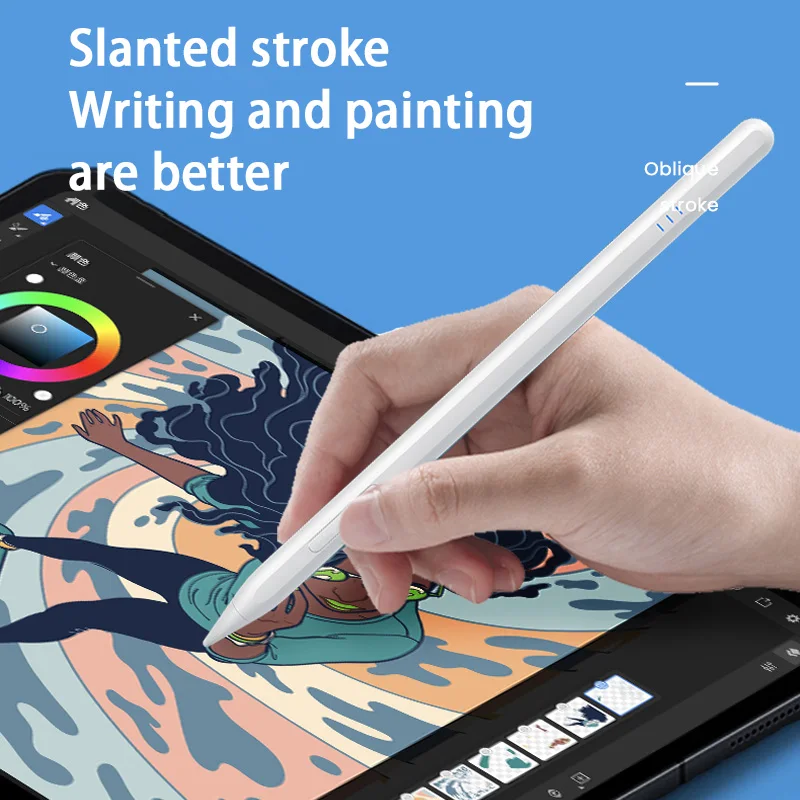 Для iPad карандаш для Mini 6 A2567/A2568/A2569 40th Gen Ручка Apple Pencil 2 1 2022-2018 Pen Stylus |