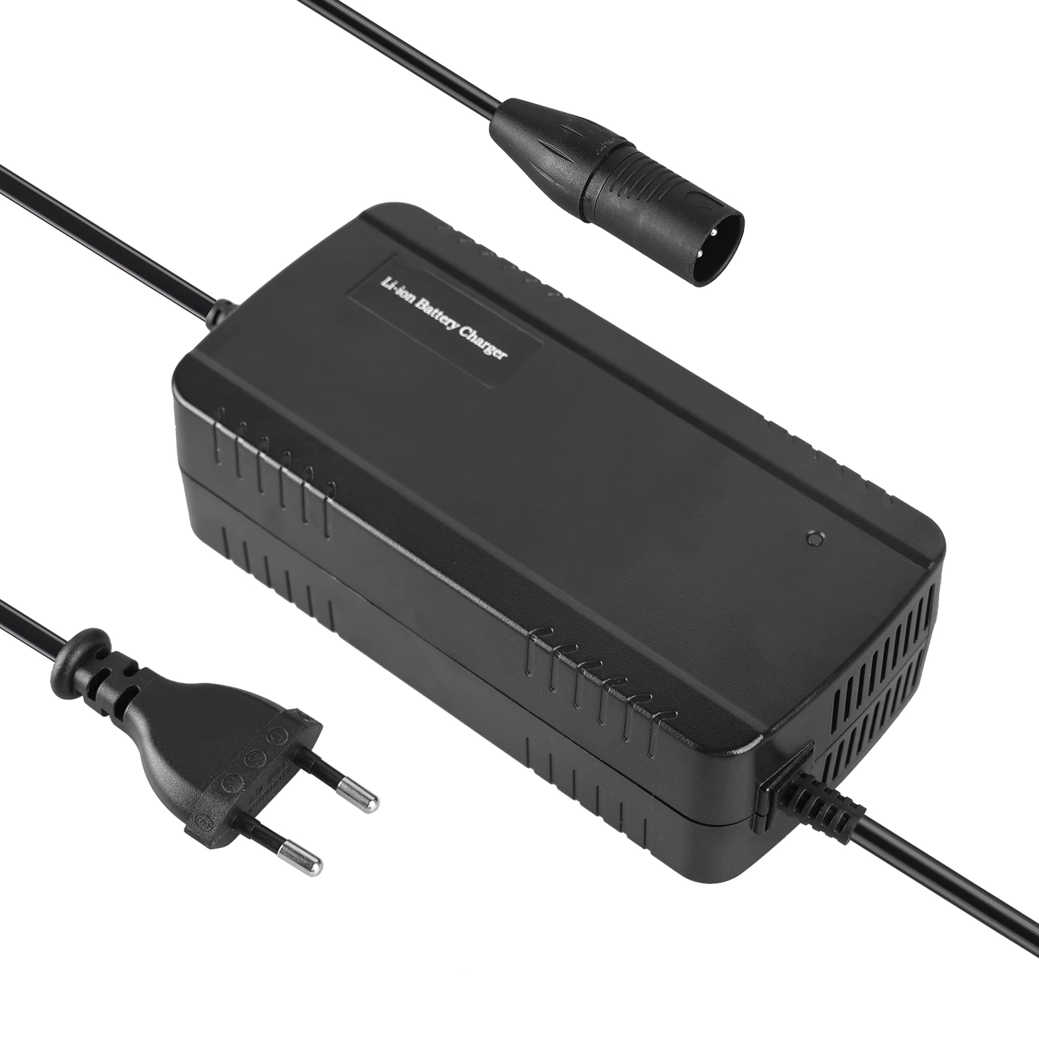 

58.8V 4A E-Bike Battery Charger For 52V Hailong / Hailong Max / Rear Rack Lithium Battery Fast Charger XLR Connector EU Plug