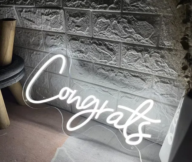 

Congrats Neon Sign,Graduation Decorations 2023,Graduation Party Neon Sign Custom,Neon Sign Art,Graduation Backdrop Art