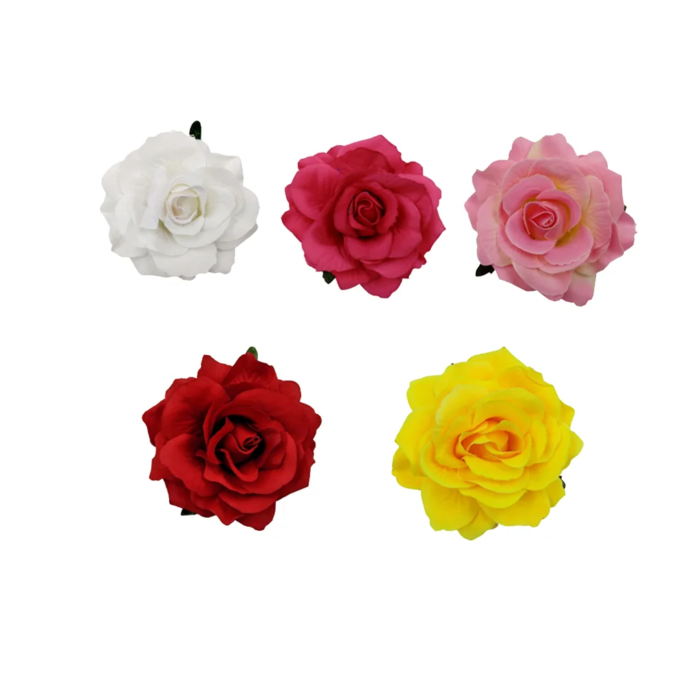 

5 шт., заколки для волос в виде цветов