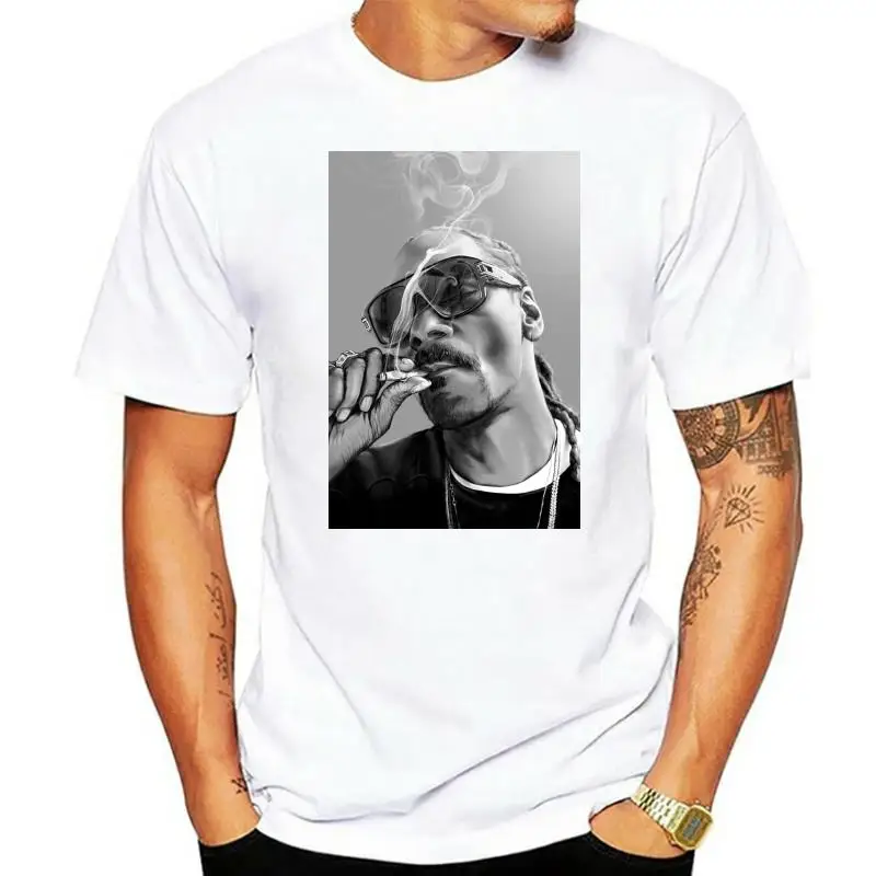 

Новинка, мужская и женская футболка Snoop Dog Smoke, американский размер, размеры S, M, L, Xl, 2Xl, Xxxl, Zm1, Повседневная футболка для взрослых
