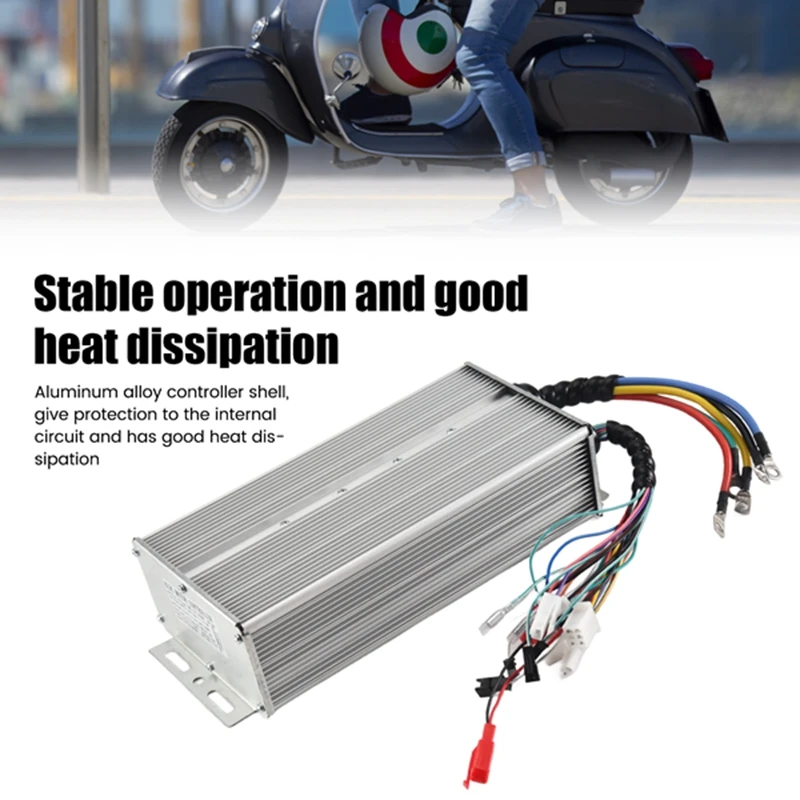 48V-72V 5000W трехколесный FOC контроллер Аккумуляторный автомобиль Интеллектуальный