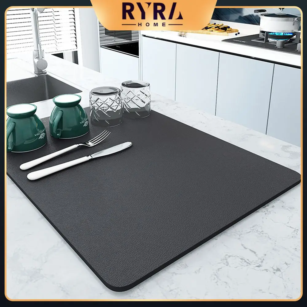 

Technology Cloth Advanced Feeling Super Absorbent Coffee Dish Soft And Comfortable Super Absorbent Desktop Mat Very Practical