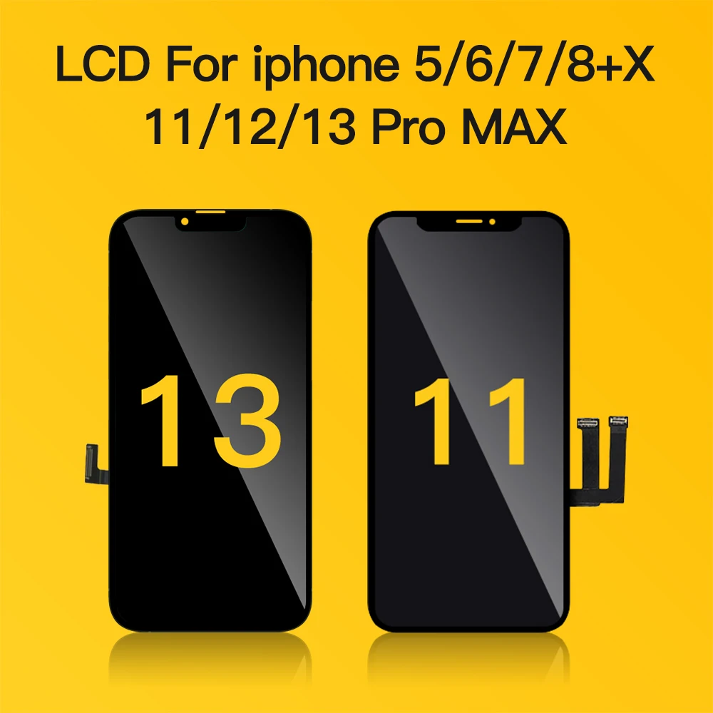 

100% Original LCD Display For iPhone X 11 12 13 Pro Max Screen 3D Touch Digitizer Assembly Mobile Phone Repair Pantalla Replace
