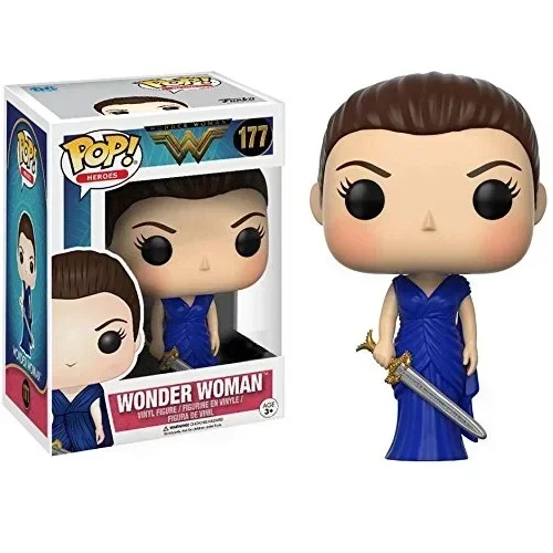 FUNKO POP DC Лига Справедливости Wonder Woman 226 # Супермен 205 Бэтмен 292 Аквамен Флэш-модель