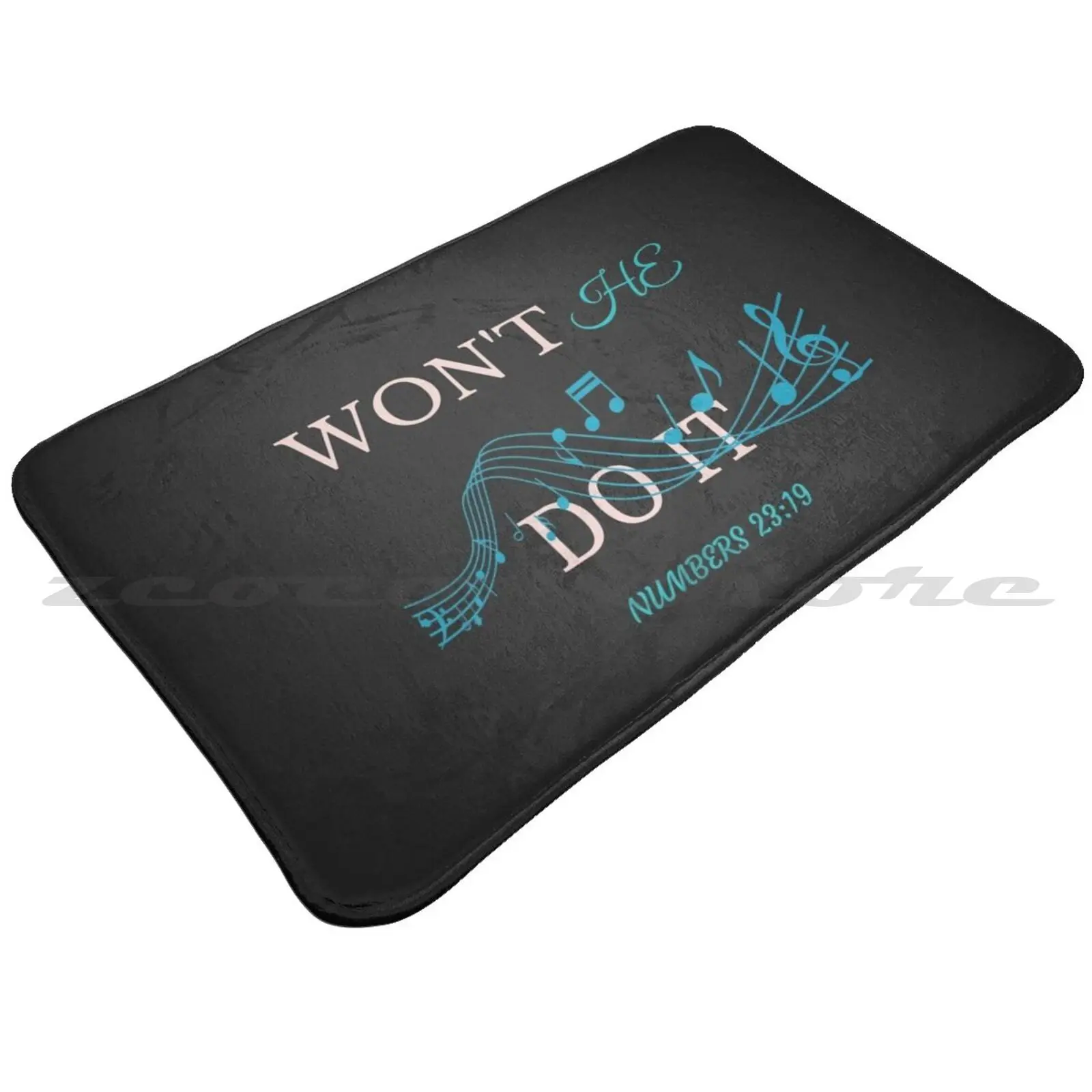 Мягкий Нескользящий Коврик wonnot He Do It коврик подушка для вдохновения верный