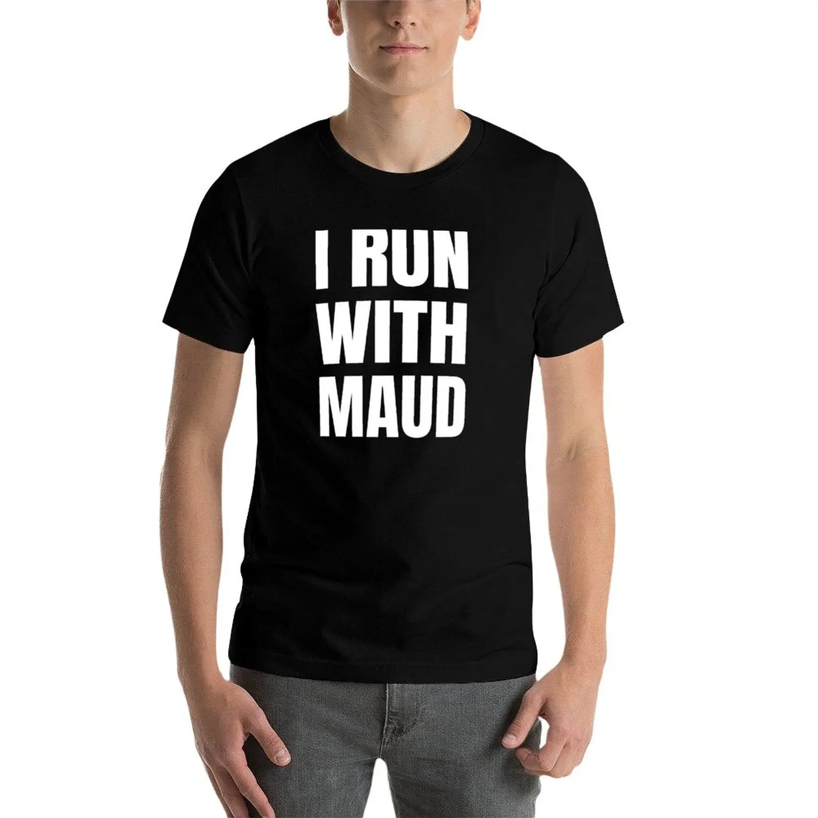 Фото Футболка iRunWithMaud - Ahmaud Arbery - iRunWithMaud - JusticeforAhmaud, устойчивая к запаху, с короткими рукавами №4