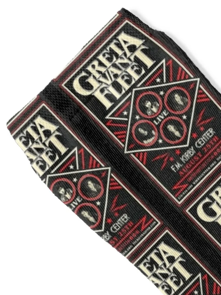 Фото Gretas_Rock_Fans_Vans_Outfits Подарок для мужчин и женщин, Подарок для фанатов, Рождественские носки, велосипедные носки в стиле хип-хоп для женщин и мужчин №2