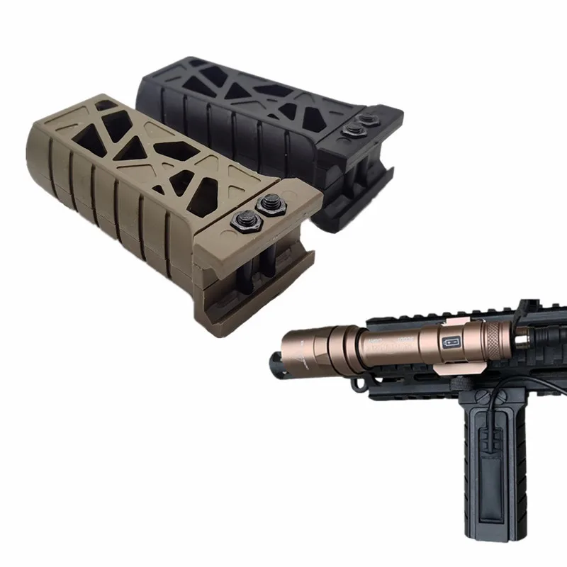 

Toy Outdoor CS Wargame Airsoft M4 M16 AR15 Rifle Tactical Grip QD Vertical Grip Folding Bipod Grip Handle Foregrip Accessories