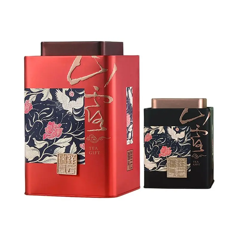 

Peppermint Sweets Cigarette Packing Customized Hinged Lid For Gift Tin Lunch Box With Lock And Key Metal Packaging