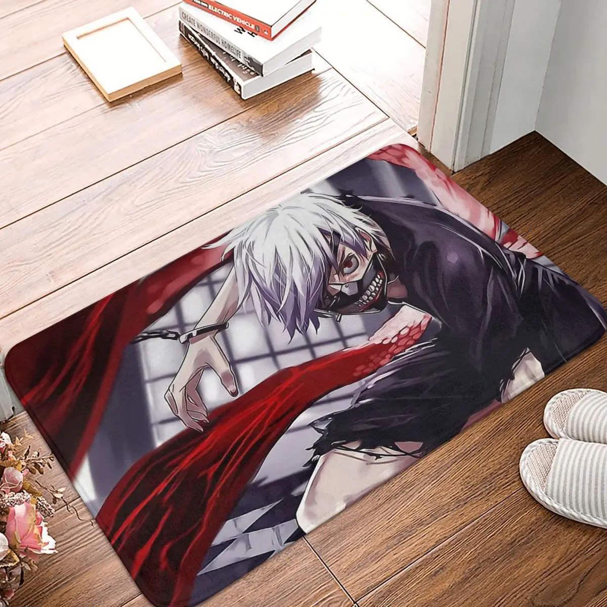 

Коврик для спальни Kaneki Ken, Токийский Гуль, японский коврик аниме, кухонный ковер, ковер для входной двери, домашний декор