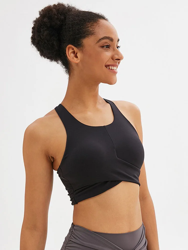 спортивный бюстгальтер женский Бюстгальтер для йоги передняя грудь