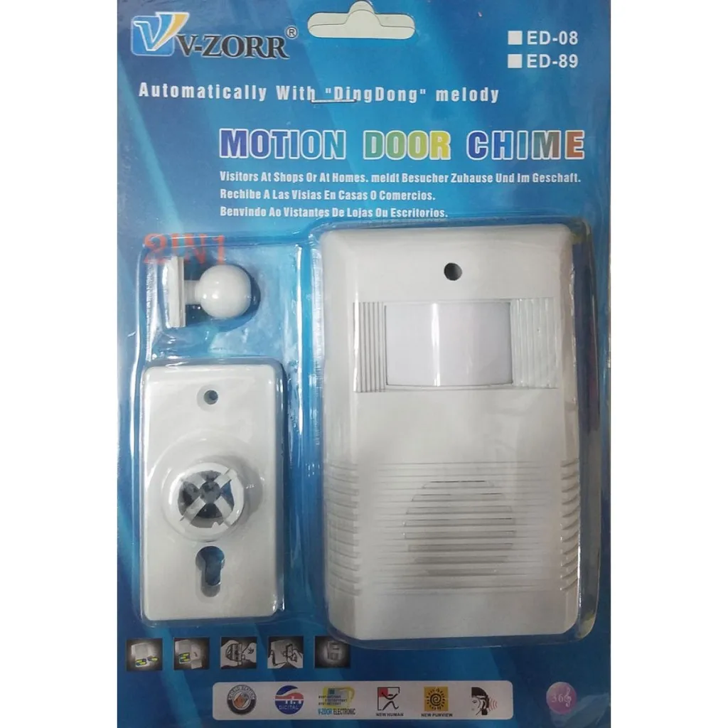 

Wireless door Alarm with motion sensor