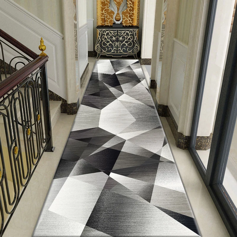 

Home Corridor Carpet Hotel Long Hallway Stairs Carpet 3D Living Room Area Carpet Kitchen Aisle Mat Home Entrance Hall Mat