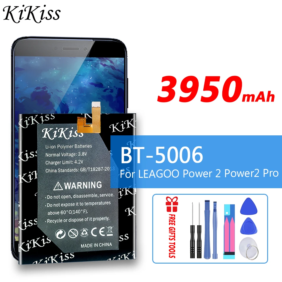

Аккумуляторная батарея KiKiss BT5006, 3950 мАч, для LEAGOO Power 2 Power 2