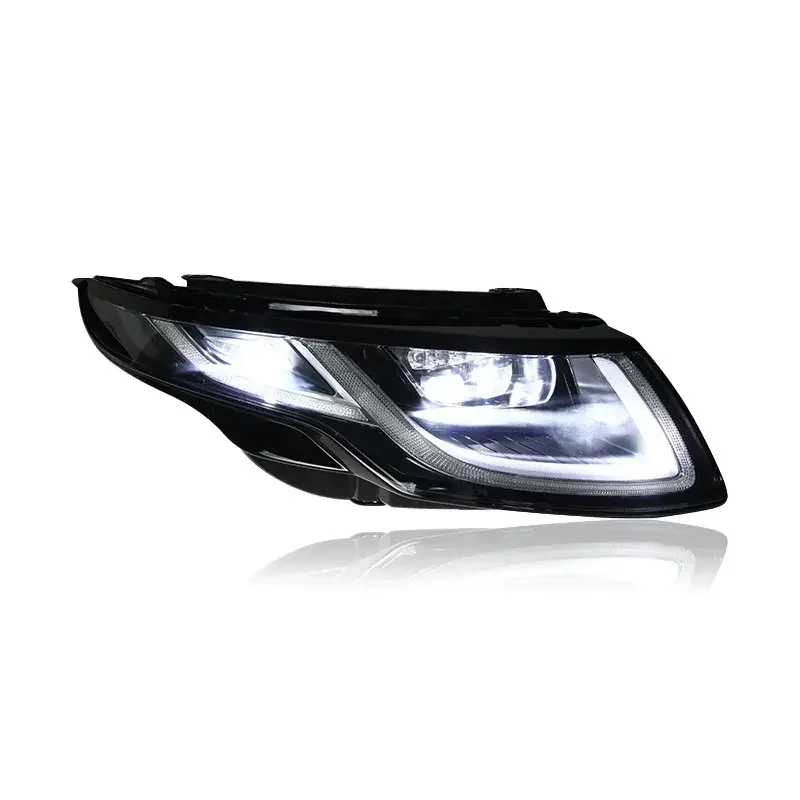 SJC модифицированные новые дневные ксеноновые фары и auroral в сборе для 13-17 Land Range Rover