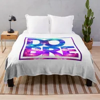 DOBRE Galaxy Logo Throw Blanket decorative bed blankets decorative blanket extra large blanket