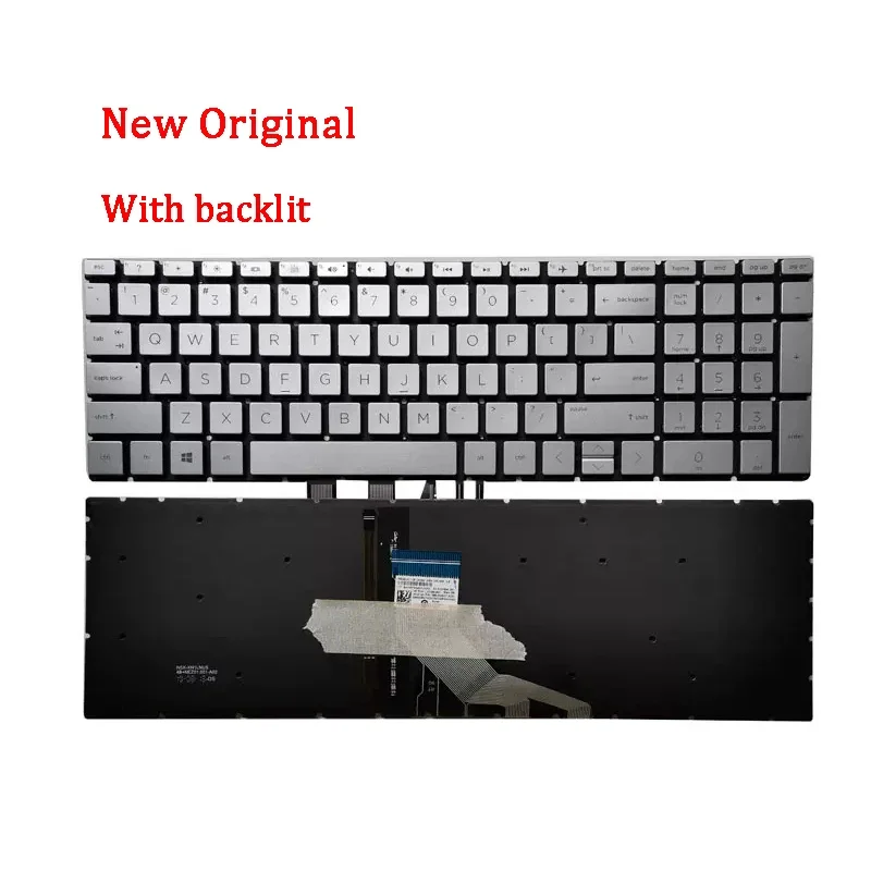 Новая сменная клавиатура для ноутбука совместимая с HP 15T-DK000 ENVY 15-DS 15-DS0000 15m-ds0000 16-A