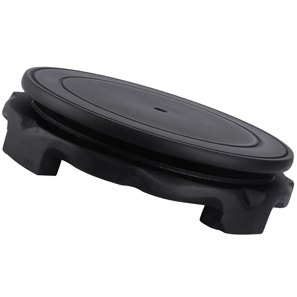 Круглая ваза с поворотным основанием полка для растений внутренние деревянные