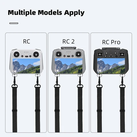 Ремешок для контроллера DJI RC/RC 2/RC Pro, регулируемый шейный ремешок для DJI NEO/Mini 4 PRO/Air 3/Mavic 3 Pro, аксессуар для дронов