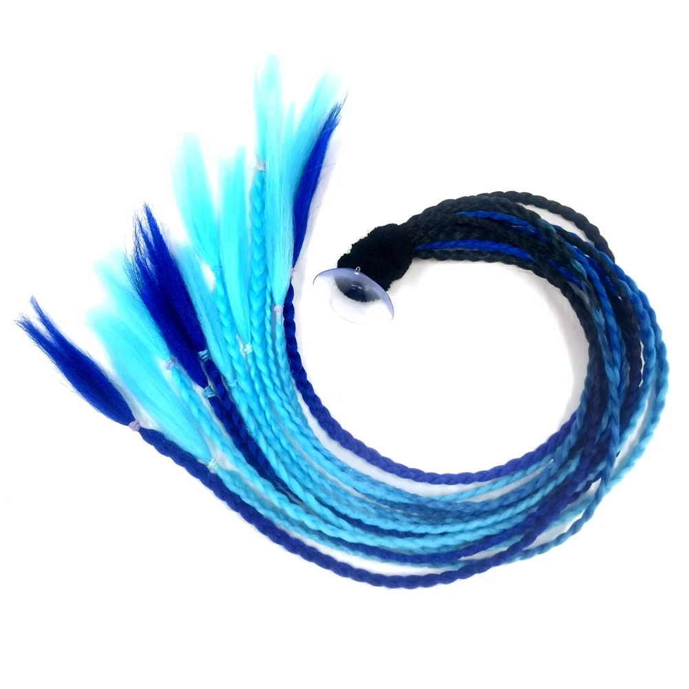 Косы для мотоциклетного шлема парик женщин много цветов езды на мотоцикле и