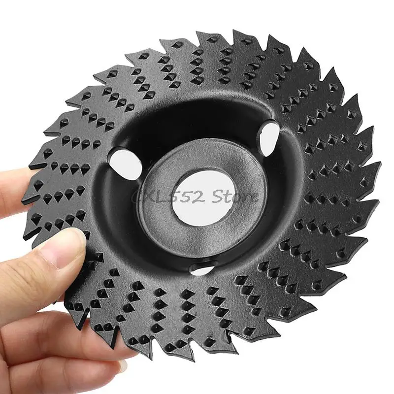 

1Pc 125mm Woodworking Grinding Molding Burr Disc Grinding Disc Molding File Round Grinding Wheel