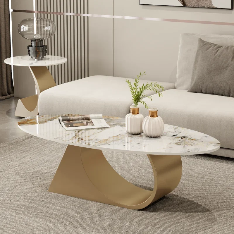 Современный кофейный столик в скандинавском стиле роскошный центральный стол