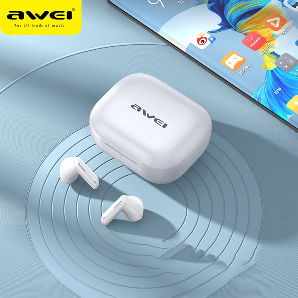 

TWS-Наушники Awei T36 с поддержкой Bluetooth 5,0 и режимом воспроизведения 5 часов