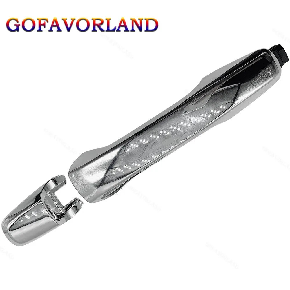 

BA1Z78218B08A Front Or Rear Left Or Right Exterior Door Handle Chrome For Ford Explorer 2011-2017 Edge 2011-2014