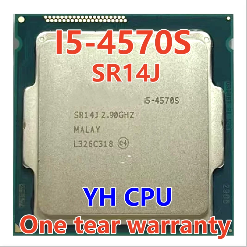

I5-4570S i5 4570s SR14J 2,9 ГГц четырехъядерный четырехпоточный ЦПУ Процессор 6 Мб 65 Вт LGA 1150
