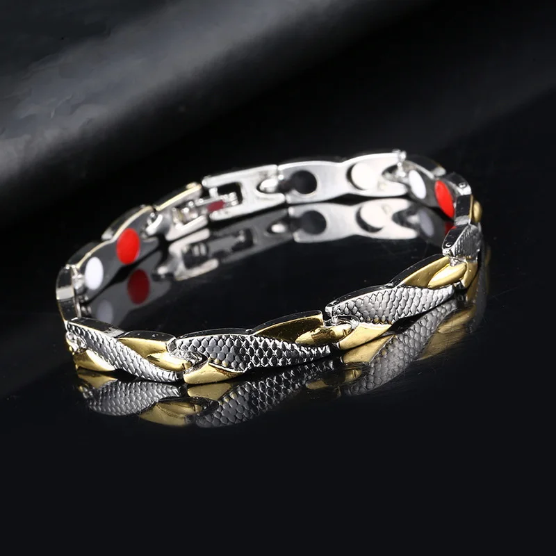 

Trendy Weight Loss Energy Magnets Stone Bracelets for Women Men Slimming Twisted Magnetic Therapy Bracelet Healthcare Jewelry
