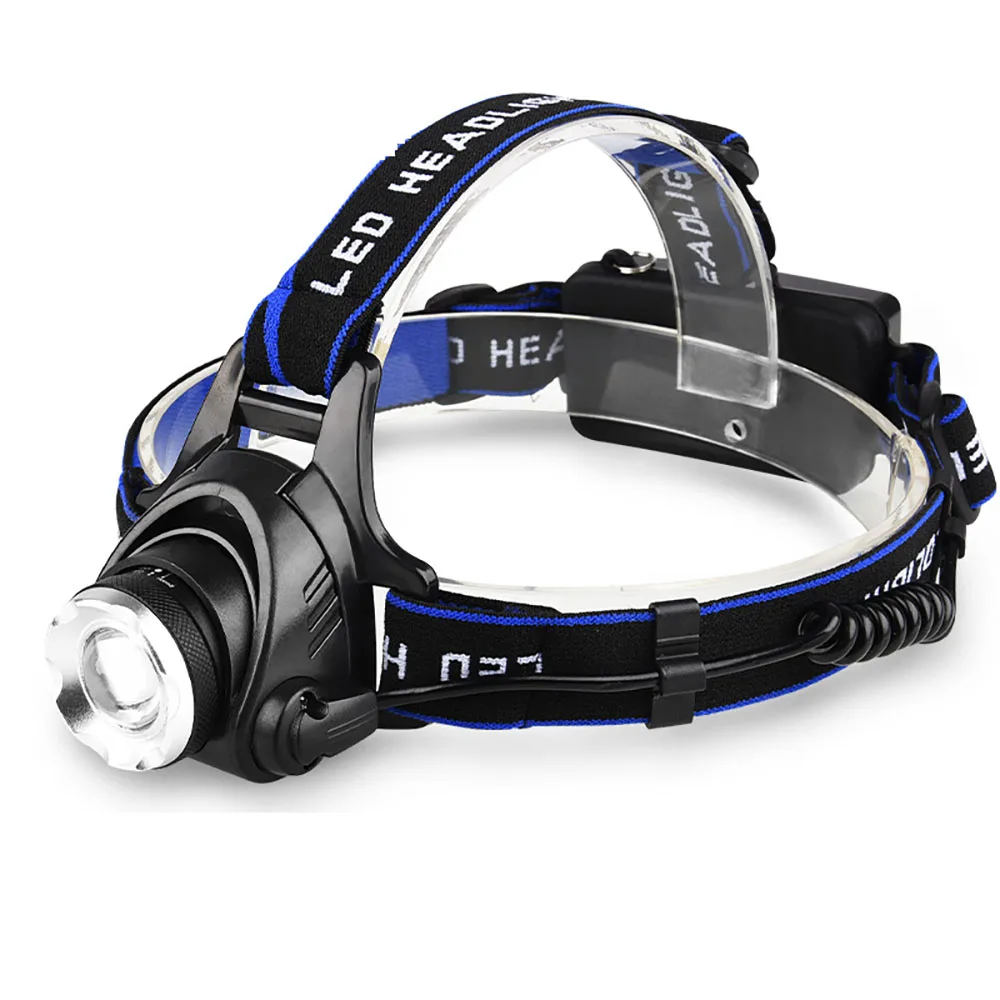 

High Power Headlamp Rechargeable Led Headlight Powerful Head Flashlight Hunting Spotlights Front Headlamp Night Fishing Camping