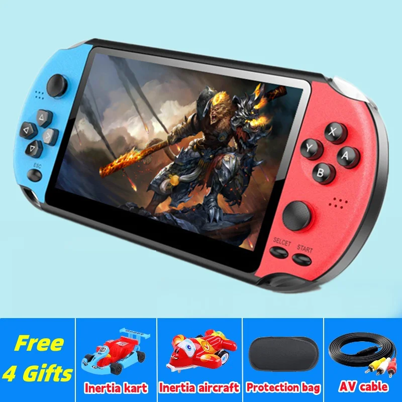 

CZT hot slae 5.1inch color fashion video game console 11000 retro game for cps/neogeo/gbc/gb/snes/nes/sega mp3 mp4 e-book