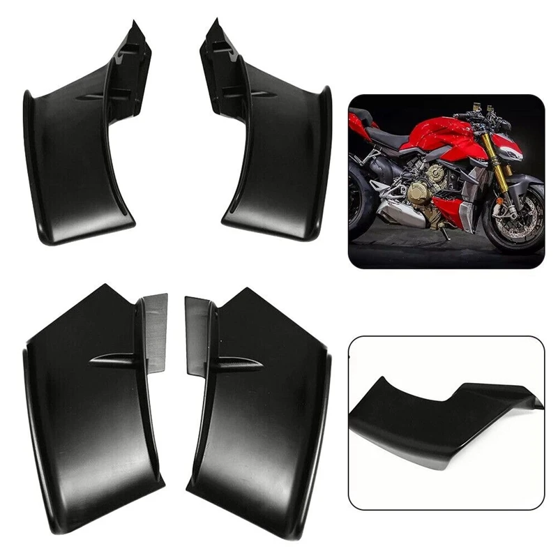 

Motorcycle Aerodynamic Spoiler Fairing Cover Parts Accessories For Ducati Streetfighter V4 V4S V4R V2