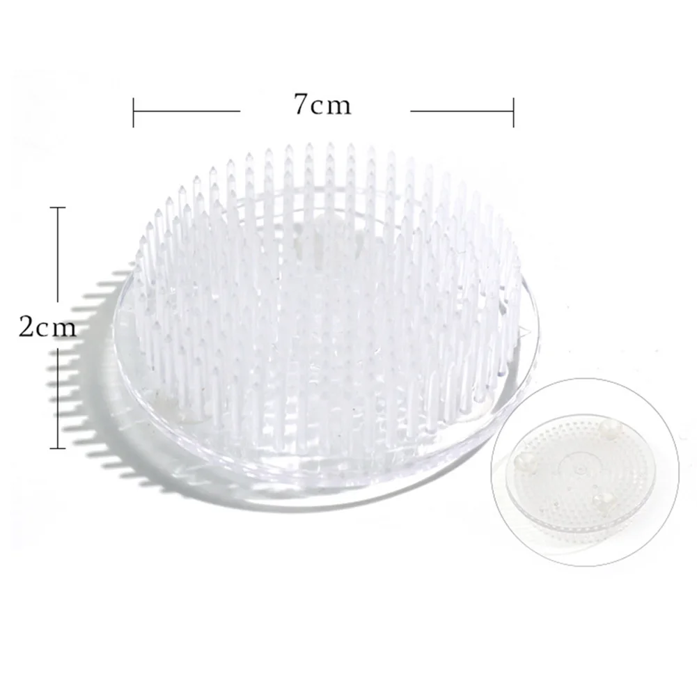 

High Quality Plastic Round Base Holder Spiky Frog Suitable for Creating Beautiful and Creative Floral Arrangements