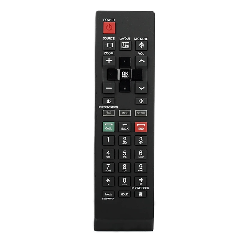 

BN59-00974A пульт дистанционного управления подходит для контроллера проектора Samsung