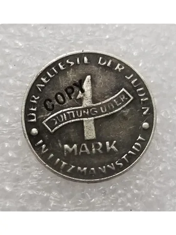 Копия монеты Польша 1 Марк 1943 года DASHUMIAOCOIN