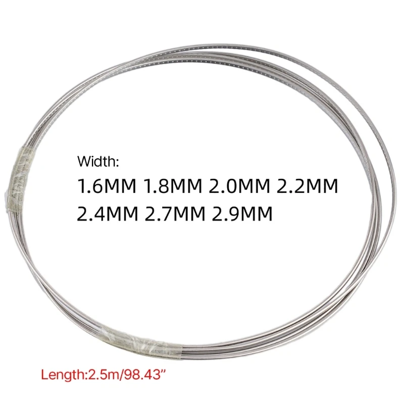 1 рулон медно-никелевого сплава ширина 6-2 9 мм 2 5 метра гитарный лад провод для