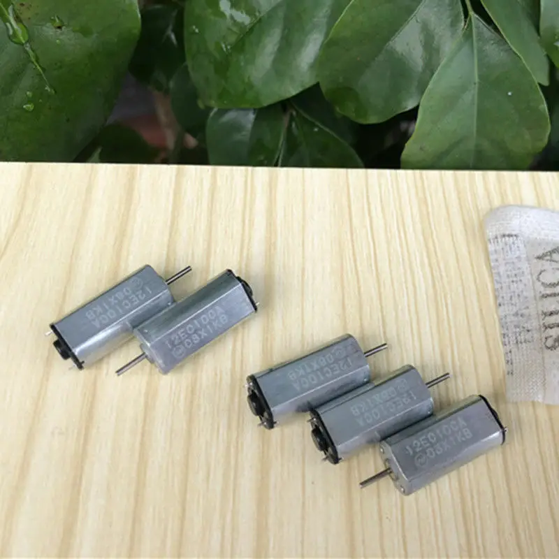 1 шт., миниатюрный бесшумный двигатель для металлической щетки, 8 мм * 10 мм * 20 мм